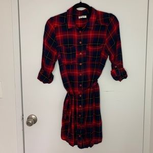 Brave Souls Plaid Dress
